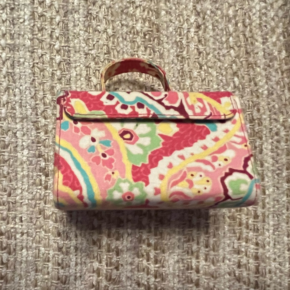 Colorful Vera Bradley Paisley Jewelry holder